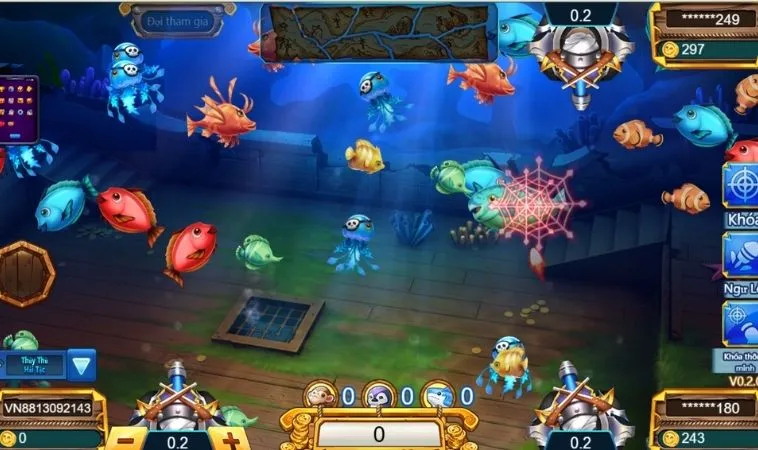 Hướng Dẫn Cách Chơi Bắn Cá Vua Hải Tặc Tại SumVip Chi Tiết 2 Các loại cá trong game Bắn Cá Vua Hải Tặc Tại SumVip