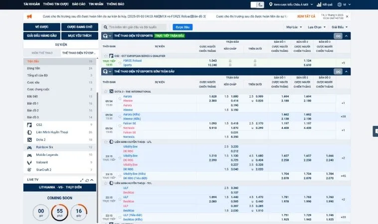 Hướng Dẫn Cách Chơi Thể Thao Điện Tử Tại SumVip Hiệu Quả Nhất 1 thể thao điện tử tại SumVip
