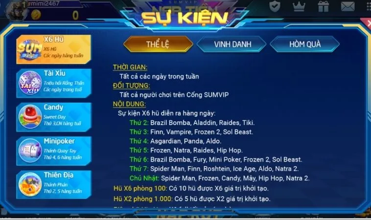 Khuyến Mãi SumVip - Cơ Hội Nhận Thưởng Cực Khủng Cho Bet Thủ 1 Các sự kiện khuyến mãi SumVip hấp dẫn