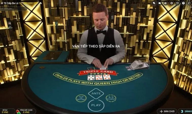 Bàn chơi Xì Tố Tại SumVip